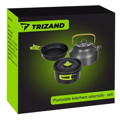 Trizand 18-delige kampeerset