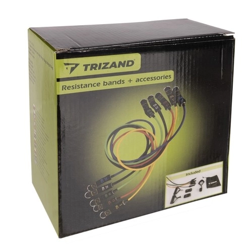 Trainingsrubberset + accessoires Trizand 22716