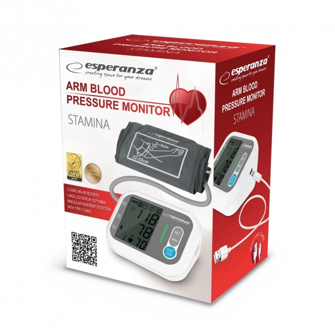 Bloeddrukmeter voor de arm Stamina