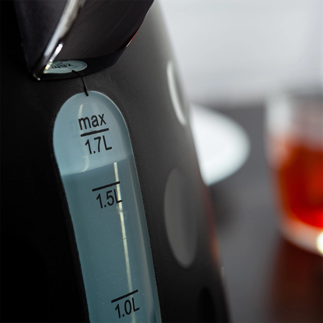 Snelle verwarming en grote inhoud van 1,7 l