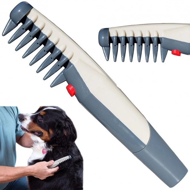 Elektrische kam voor het ontklitten van vacht voor honden en katten
