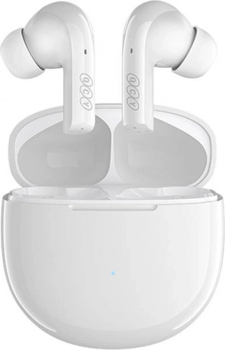 Kabellose In‑Ear‑Kopfhörer QCY T18 MeloBuds weiß