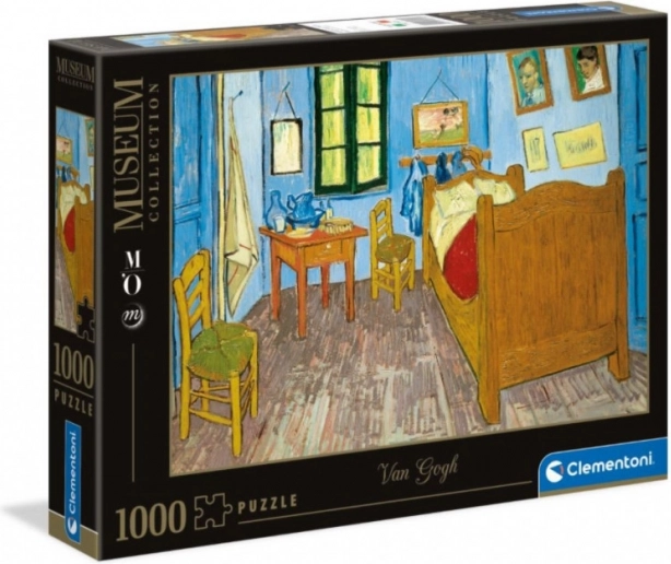 Puzzle 1000 pieces Museum – Bedroom in Arles by Vincent van Gogh (Clementoni)