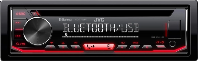 Autoradio Bluetooth met JVC K2-technologie en Streaming DJ