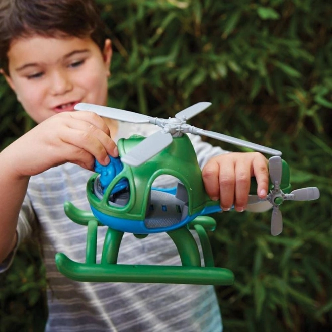 Green Toys helikopter blauw