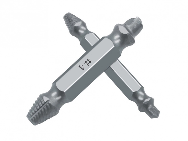 Set of 4 Broken Screw Extractors