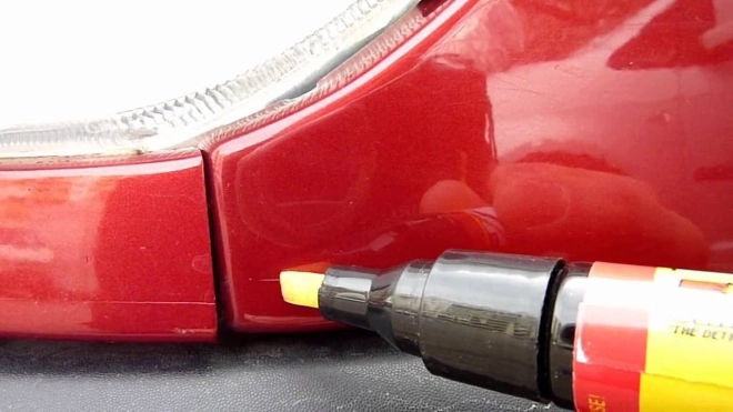 Snelle reparatie van fijne krassen