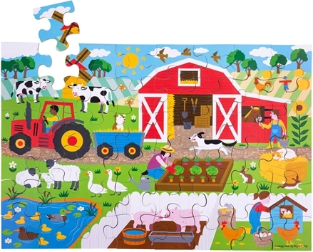 Farm Floor Puzzle 48 Pieces