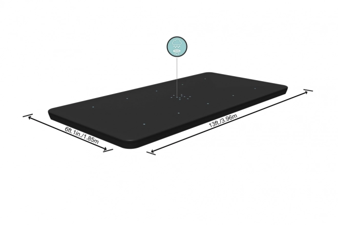Zwembadafdekking BESTWAY PowerSteel 13Ft