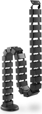 Elastischer Kabelorganisator 1,3m schwarz