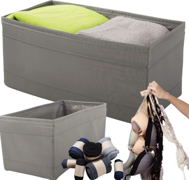 Gray Underwear Organizer