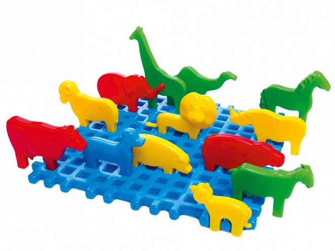 Kostky Marioinex Mini ZOO