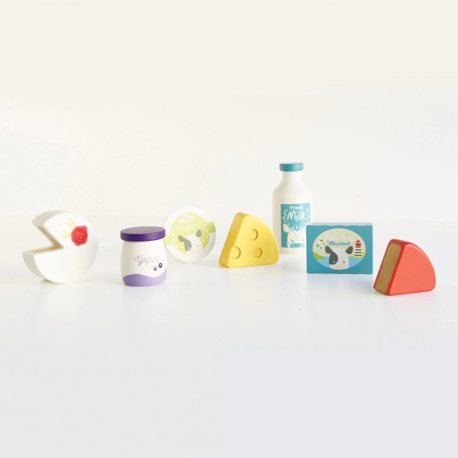 Le Toy Van Krat met Zuivelproducten