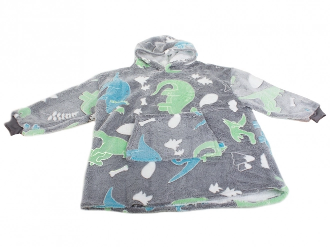 Lichtgevende sweatshirt met dinosaurussen voor kinderen