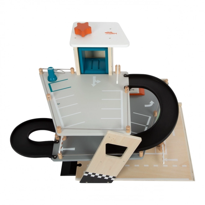 Houten Raceparkeergarage Small Foot