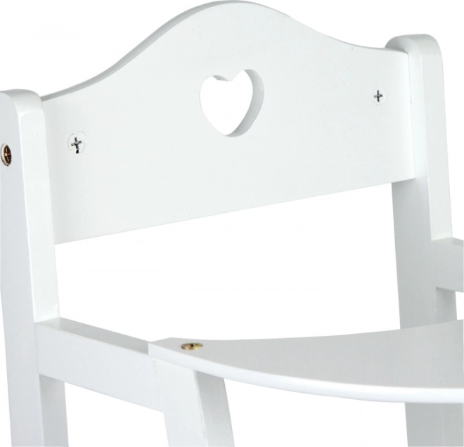 Small Foot Houten Stoeltje voor Poppen wit