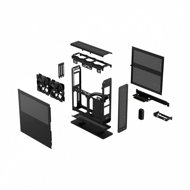 Boîtier Ridge noir PCIE 4.0 mITX