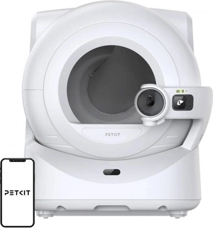 Intelligente zelfreinigende kattenbak PETKIT Purobot Ultra met AI‑camera