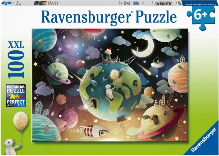 Ravensburger Puzzle Planet Playground 100 Pieces