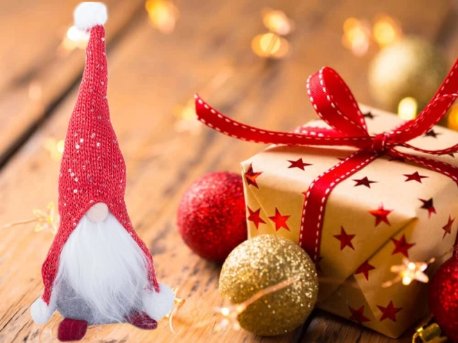 Weihnachtlicher Dekorations-Gnom für das Zuhause