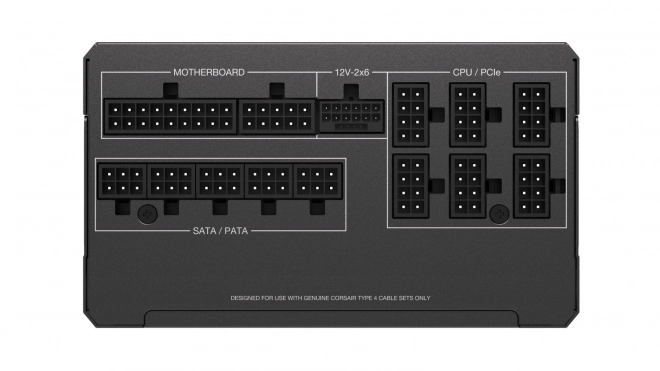 Volledig modulaire voeding Corsair RMx Series 1000 ATX 3.1 Gold