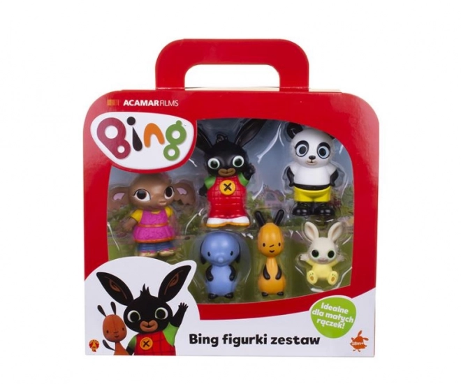Ensemble de figurines Bing - 6 pièces