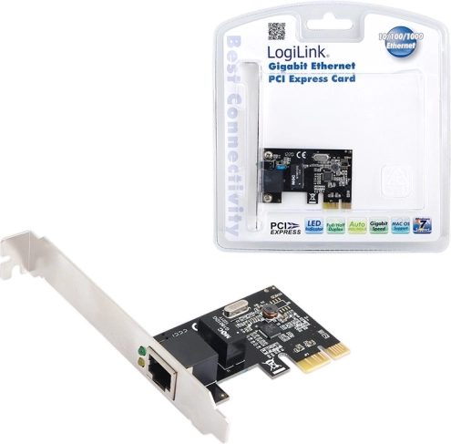 Gigabit-Netzwerkkarte PCI Express LogiLink