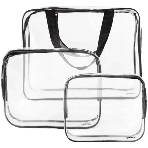 Transparante toilettas 3-in-1 Soulima 21448
