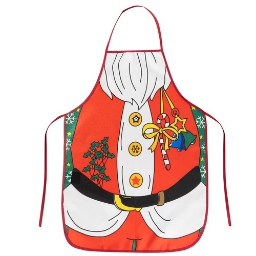 Weihnachtsschürze Nikolaus Design