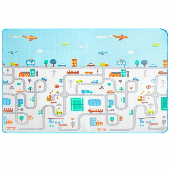 Faltbare Spielmatte Stadt 180 x 200