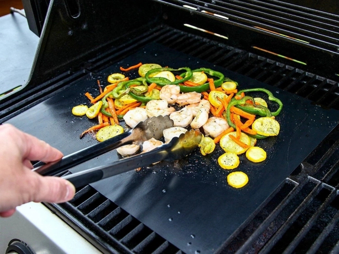 Antiaanbakmat voor grillen en bakken