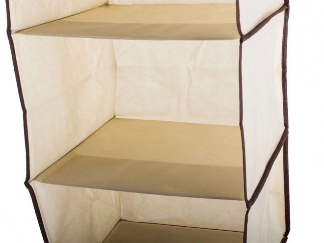 Hanging Wardrobe Organizer with 5 Shelves