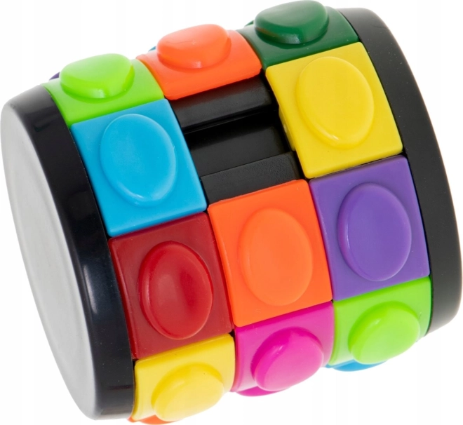 Logische puzzelcilinder met drie rijen