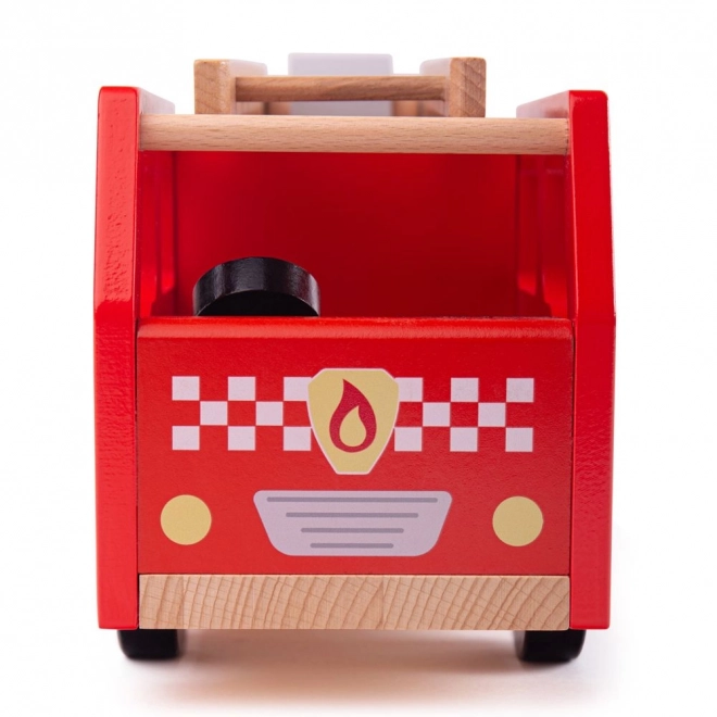 Bigjigs Toys Houten Brandweerauto