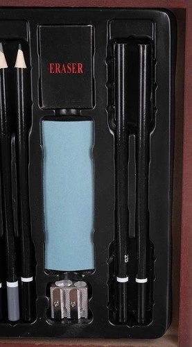 Painting Set With Wooden Case And Drawer