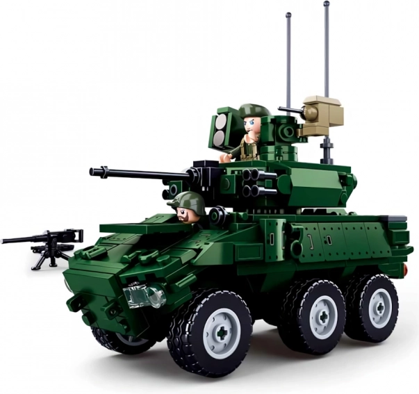 Sluban véhicule blindé de combat 6x6 EBRC Jaguar – set de construction