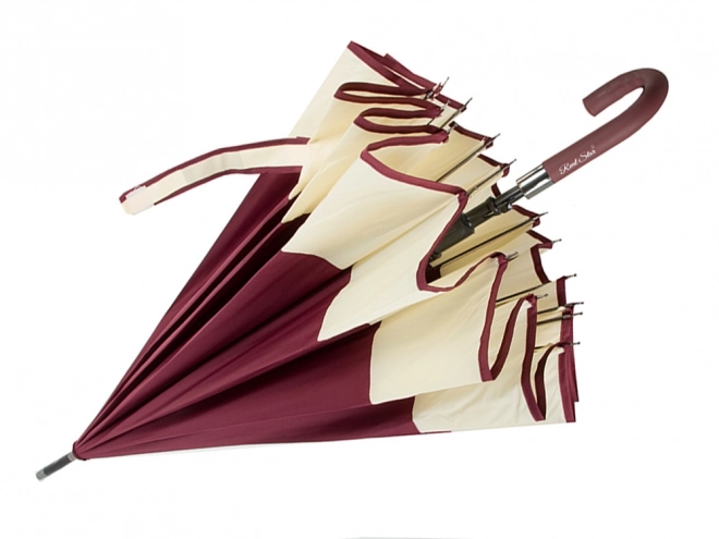 Grote elegante paraplu met antislip handvat