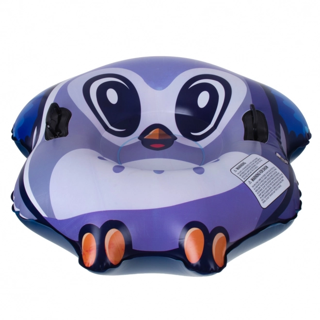 Pingouin gonflable sur neige - 39 cm