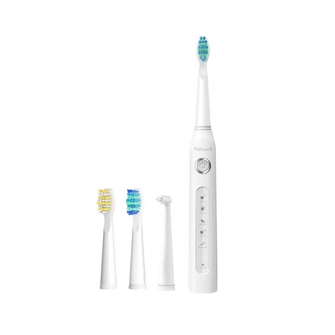 Sonische tandenborstel met set koppen FairyWill FW507 (wit)