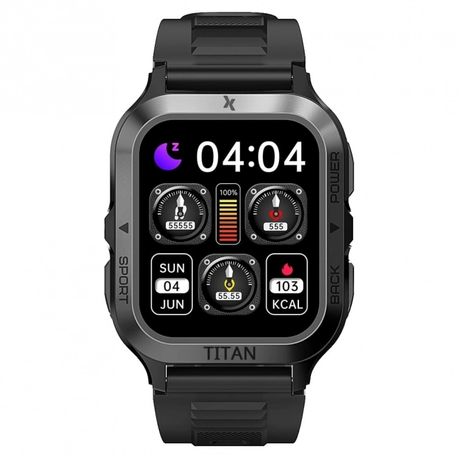 Slimme horloge Maxcom FW67 Titan Pro grafiet