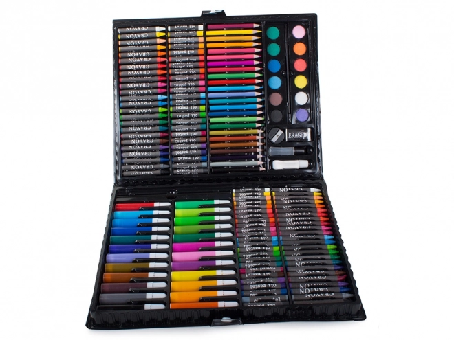 Set voor kunstenaars met schilderskoffer