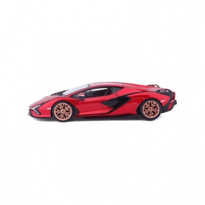 Model auto Lamborghini Sián FKP 37 1:24 rood
