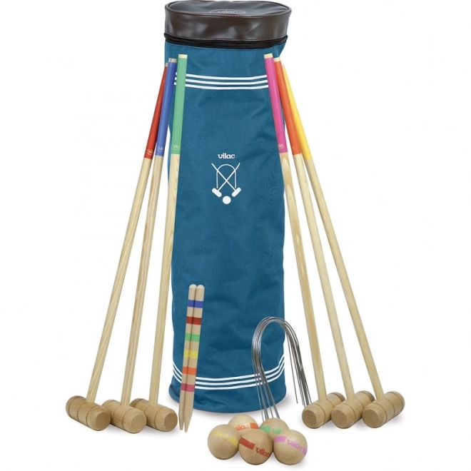 Vilac Croquet voor 6 spelers met tas