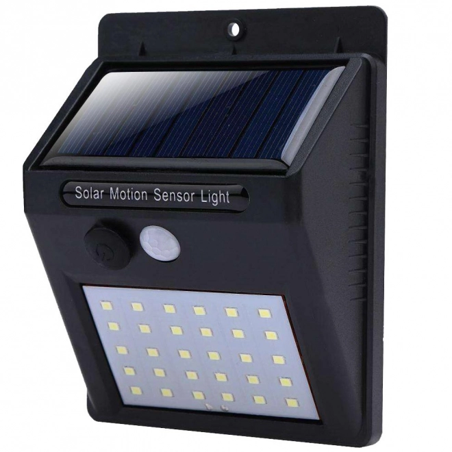 Lumière solaire extérieure avec capteur de mouvement