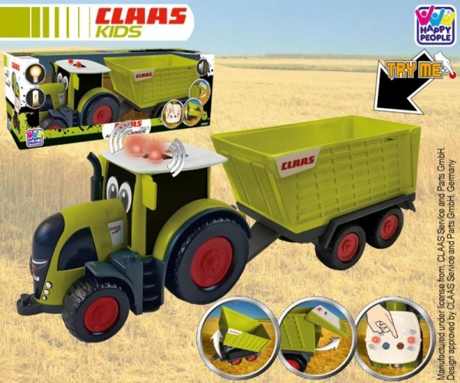 Traktor Claas mit Anhänger