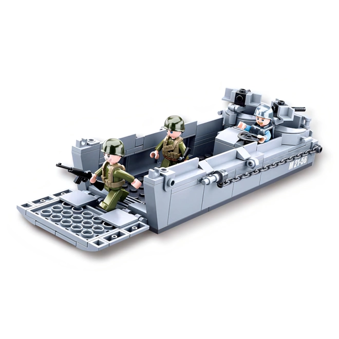 Functional landing ramp for action scenarios