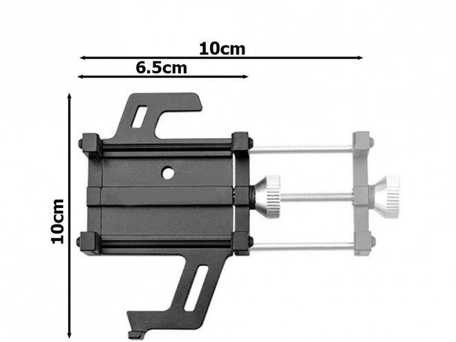 Support téléphone vélo en aluminium robuste