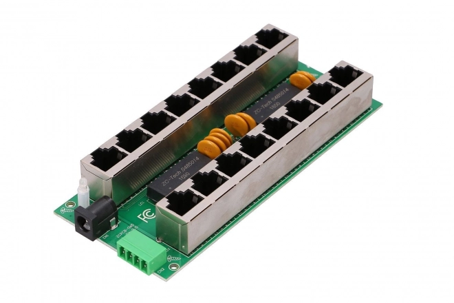 Extralink 8-poorts PoE-injector gigabit