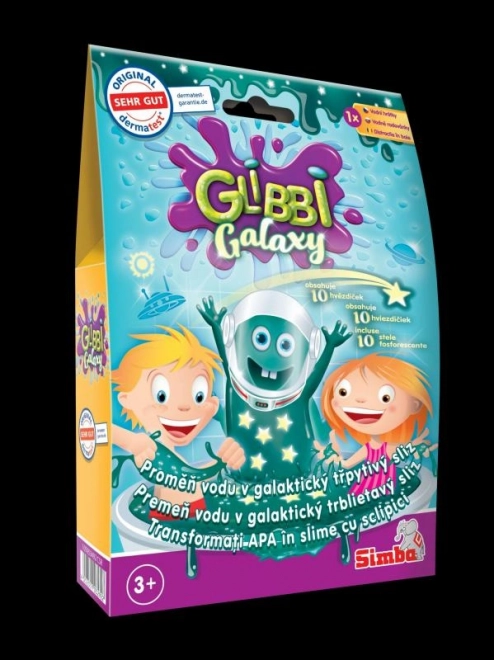 Glibbi Galaxy Slijm met sterretjes