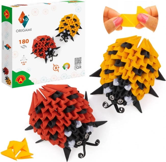 Alexander creative set Origami 3D – Ladybugs